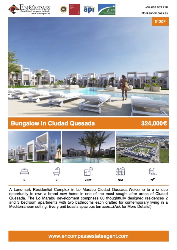 Property for sale Ciudad Quesada ref 6120