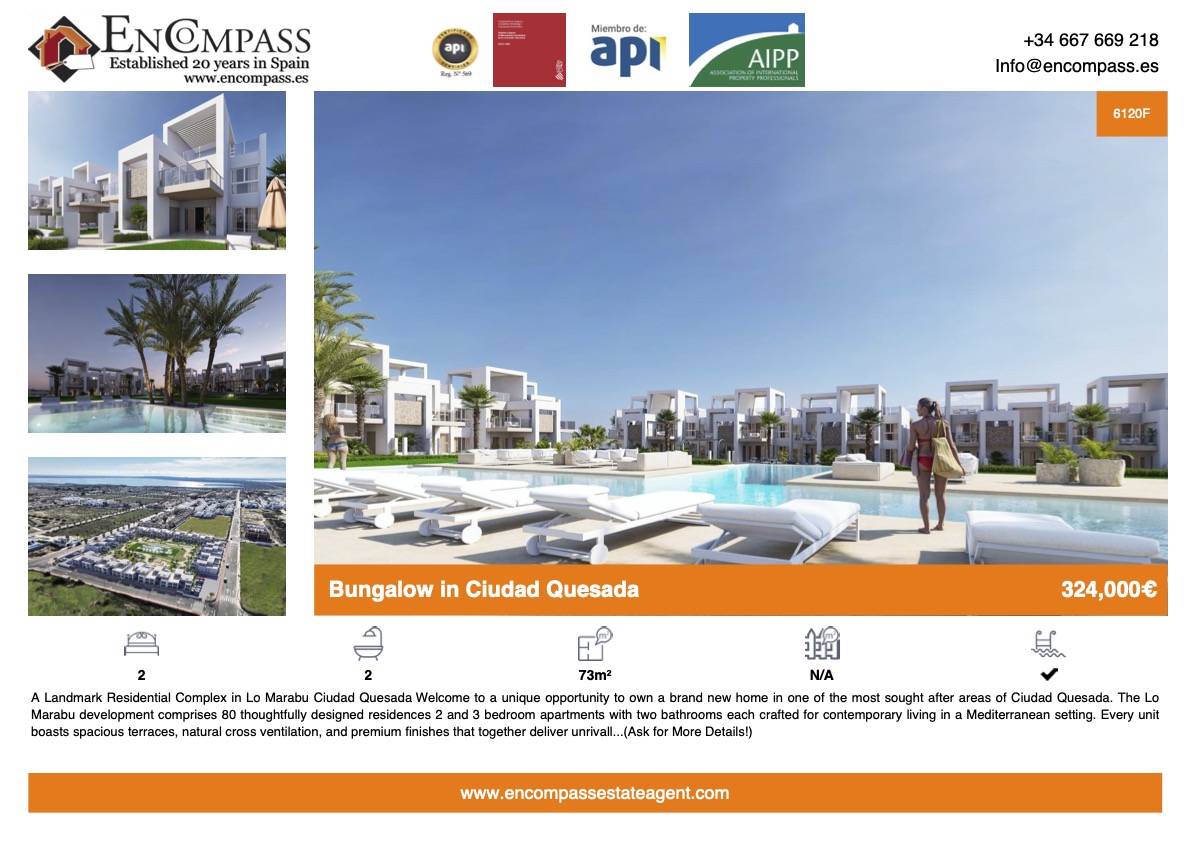 Property for sale in Ciudad Quesada 6120