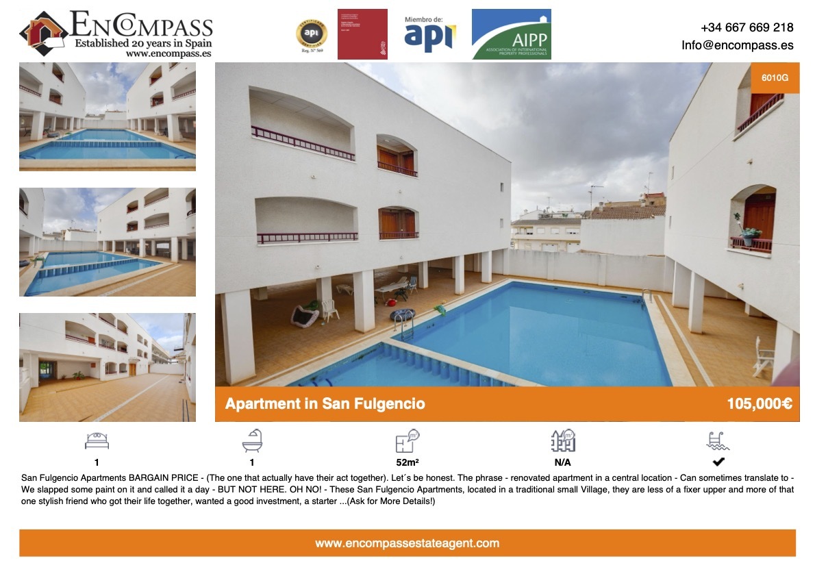 Cheap Bargain apartment for sale in Alicante San Fulgencio