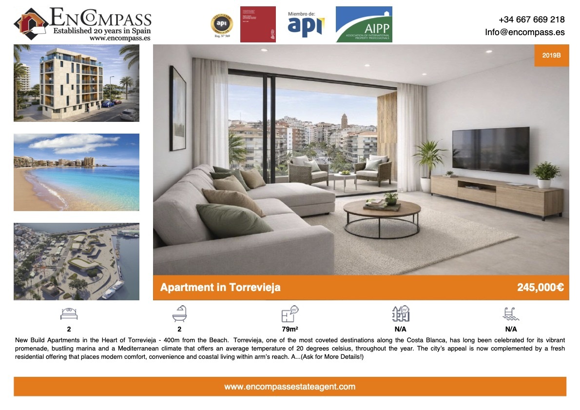 Property for sale in Torrevieja 2019